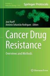 book Cancer Drug Resistance: Overviews and Methods