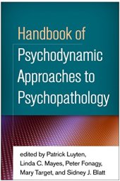 book Handbook of Psychodynamic Approaches to Psychopathology