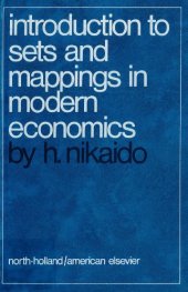 book Introduction to sets and mappings in modern economics.