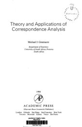 book Theory and Applications of Correspondence Analysis