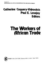 book The Workers of African Trade