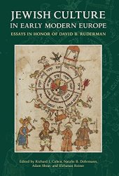 book Jewish Culture in Early Modern Europe: Essays in Honor of David B. Ruderman