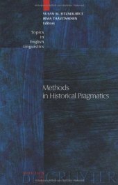 book Methods in Historical Pragmatics