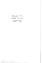 book Reading the Maya Glyphs