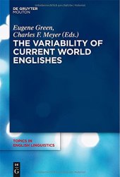 book The Variability of Current World Englishes