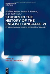 book Studies in the History of the English Language VI