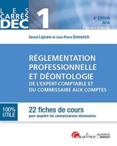 book Réglementation professionnelle et déontologie de l'expert-comptable et du commissaire aux comptes