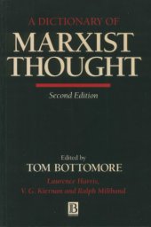 book A Dictionary of Marxist Thought