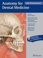 book Anatomy for Dental Medicine, Latin Nomenclature