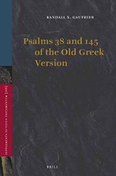 book Psalms 38 and 145 of the Old Greek Version