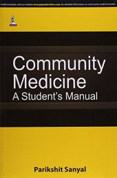book Community Medicine: A Student's Manual