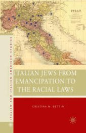 book Italian Jews from Emancipation to the Racial Laws