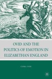 book Ovid and the Politics of Emotion in Elizabethan England