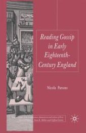 book Reading Gossip in Early Eighteenth-Century England