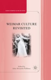 book Weimar Culture Revisited