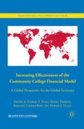 book Increasing Effectiveness of the Community College Financial Model: A Global Perspective for the Global Economy