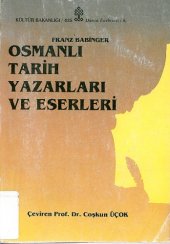 book Osmanlı Tarih Yazarları ve Eserleri