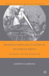 book Reading Popular Culture in Victorian Print: Belgravia and Sensationalism