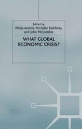 book What Global Economic Crisis?