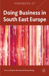 book Handbook of Doing Business in South East Europe