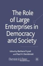 book The Role of Large Enterprises in Democracy and Society