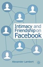 book Intimacy and Friendship on Facebook