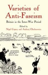 book Varieties of Anti-Fascism: Britain in the Inter-War Period