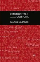 book Emotion Talk Across Corpora