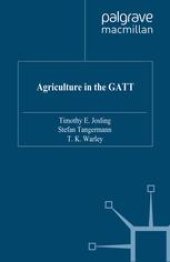 book Agriculture in the GATT