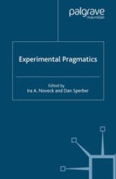 book Experimental Pragmatics