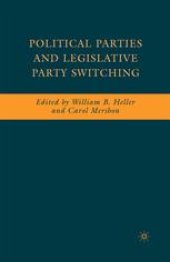 book Political Parties and Legislative Party Switching