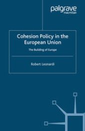 book Cohesion Policy in the European Union: The Building of Europe