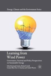 book Learning from Wind Power: Governance, Societal and Policy Perspectives on Sustainable Energy