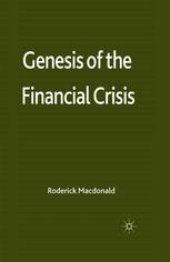 book Genesis of the Financial Crisis