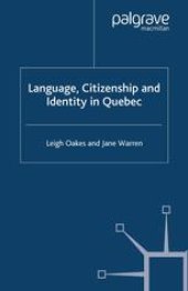 book Language, Citizenship and Identity in Quebec