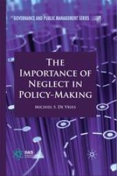 book The Importance of Neglect in Policy-Making