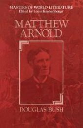 book Matthew Arnold: A Survey of His Poetry and Prose