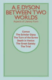 book Between Two Worlds: Aspects of Literary Form