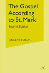 book The Gospel According to St. Mark: The Greek Text with Introduction, Notes, and Indexes