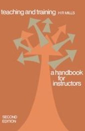 book Teaching and Training: A Handbook for Instructors