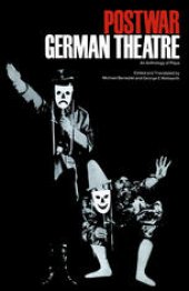 book Postwar German Theatre: An Anthology of Plays