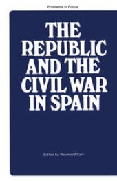 book The Republic and the Civil War in Spain