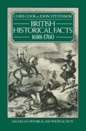 book British Historical Facts, 1688–1760