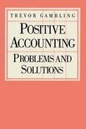 book Positive Accounting: Problems and Solutions