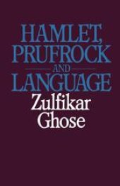 book Hamlet, Prufrock and Language