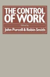 book The Control of Work