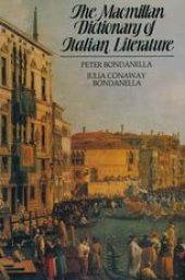 book The Macmillan Dictionary of Italian Literature