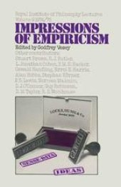 book Impressions of Empiricism