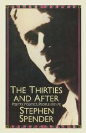 book The Thirties and After: Poetry, Politics, People (1933–75)