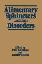 book Alimentary Sphincters and their Disorders